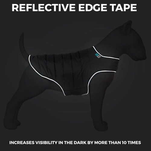 Vinterjakke for små, mellomstore og store hunder – vanntett og varm hundejakke.